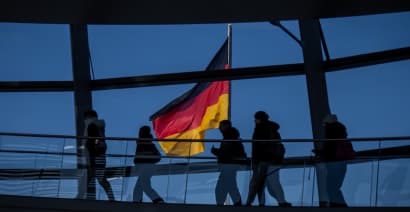 European markets close higher ahead of German debt reform vote; QinetiQ down 21%