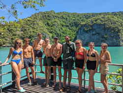 Group tour at Ang Thong Marine Park