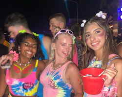 Girls at Full Moon Party in Thailand