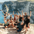 Group travellers at nusa penida in bali indonesia