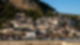 Landscape on Berat and it's iconic houses in the hills, giving it the name the city of a thousand windows, in Albania